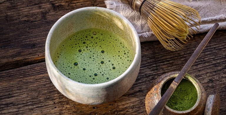zen influenced artistic tea cup