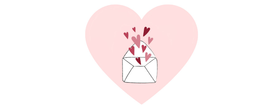 love letter illustration